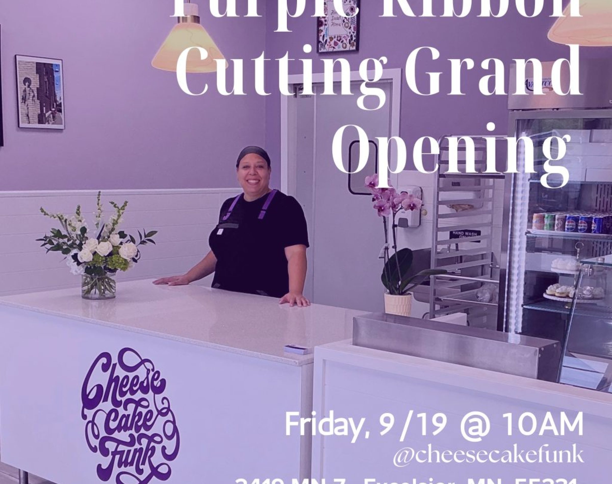 Black and Brown Grand Opening Instagram Post - 1